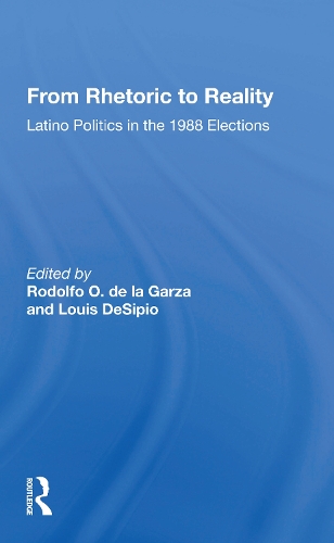 Паперова книга «From Rhetoric To Reality: Latino Politics In The 1988 Elections» - фото №1