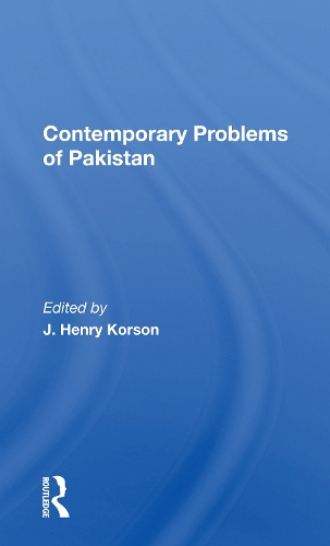 Паперова книга «Contemporary Problems Of Pakistan» - фото №1