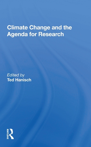 Бумажная книга «Climate Change And The Agenda For Research» - фото №1