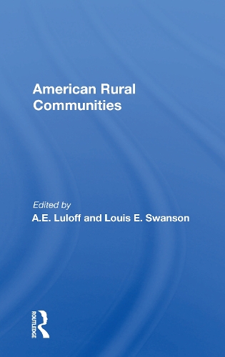 Бумажная книга «American Rural Communities» - фото №1