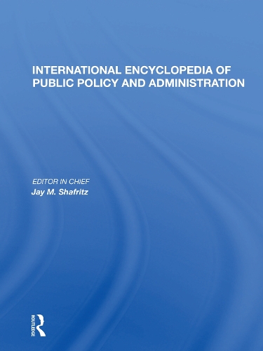 Паперова книга «International Encyclopedia of Public Policy and Administration Volume 2» - фото №1