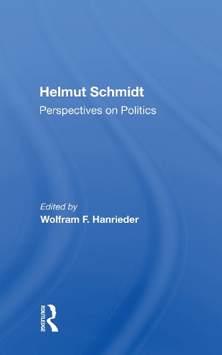 Бумажная книга «Helmut Schmidt: Perspectives on Politics» - фото №1