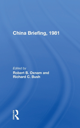 Бумажная книга «China Briefing, 1981» - фото №1
