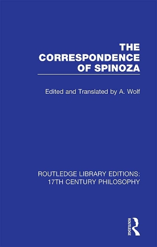 Бумажная книга «The Correspondence of Spinoza» - фото №1