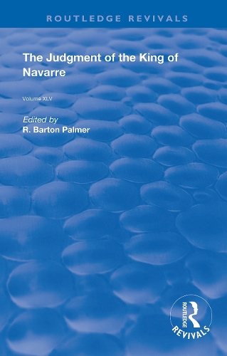 Бумажная книга «The Judgment of the King of Navarre», автор Гийом де Машо - фото №1