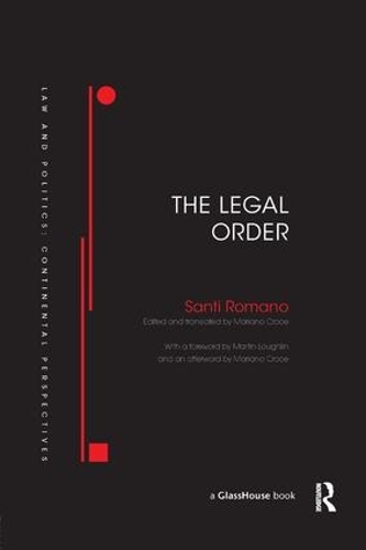 Бумажная книга «The Legal Order», автор Санти Романо - фото №1