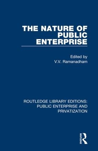 Паперова книга «The Nature of Public Enterprise» - фото №1