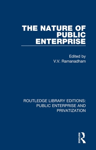 Бумажная книга «The Nature of Public Enterprise» - фото №1