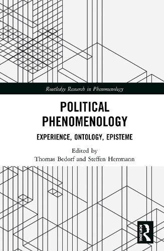 Паперова книга «Political Phenomenology: Experience, Ontology, Episteme» - фото №1