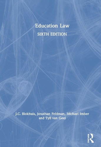 Паперова книга «Education Law», авторів Дж. К. Блохуїс, Джонатан Фельдман, Майкл Імбер, Тайл ван Гел - фото №1