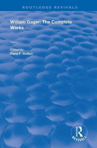 Бумажная книга «William Gager: The Complete Works», автор Уильям Гейгер - фото №1