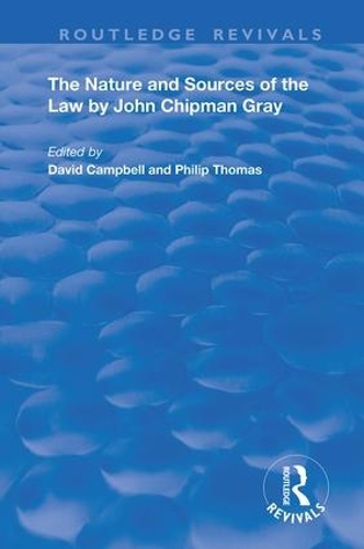 Бумажная книга «The Nature and Sources of the Law by John Chipman Gray», автор Джон Чипман Грей - фото №1