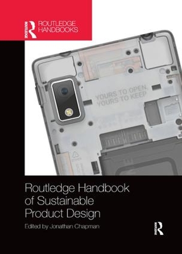 Бумажная книга «Routledge Handbook of Sustainable Product Design», автор Джонатан Чепмен - фото №1