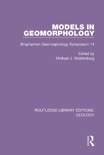 Паперова книга «Models in Geomorphology: Binghamton Geomorphology Symposium 14» - фото №1