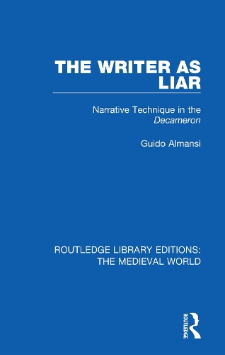 Бумажная книга «The Writer as Liar: Narrative Technique in the Decameron», автор Гвидо Альманси - фото №1