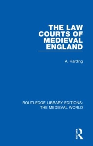 Бумажная книга «The Law Courts of Medieval England», автор А. Хардинг - фото №1