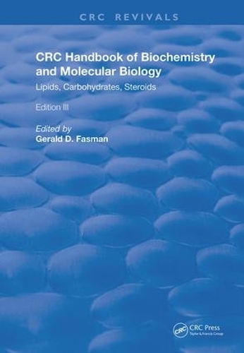 Бумажная книга «Handbook of Biochemistry and Molecular Biology: Lipids Carbohydrates, Steroids» - фото №1