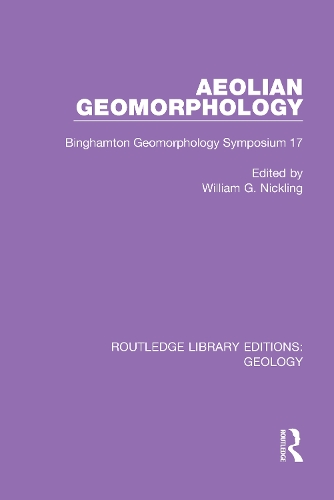 Паперова книга «Aeolian Geomorphology: Binghamton Geomorphology Symposium 17» - фото №1