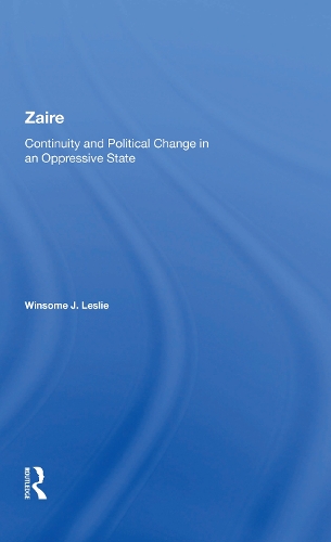 Паперова книга «Zaire: Continuity And Political Change In An Oppressive State» - фото №1