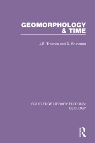 Паперова книга «Geomorphology & Time», авторів Д. Брунсден, Дж.Б. Торнс - фото №1