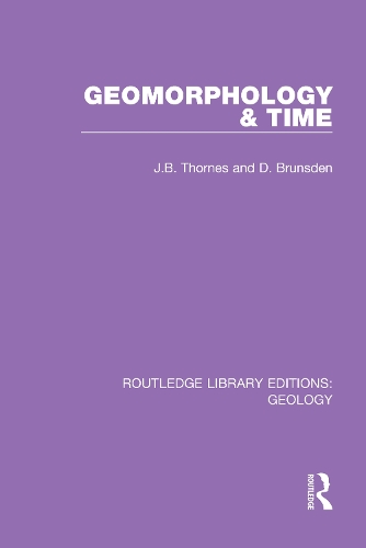 Паперова книга «Geomorphology & Time», авторів Д. Брунсден, Дж.Б. Торнс - фото №1