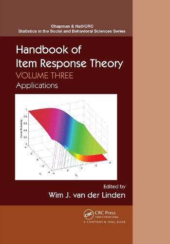 Бумажная книга «Handbook of Item Response Theory: Volume 3: Applications» - фото №1