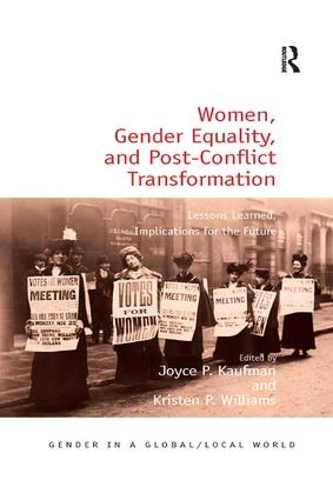 Паперова книга «Women, Gender Equality, and Post-Conflict Transformation: Lessons Learned, Implications for the Future» - фото №1