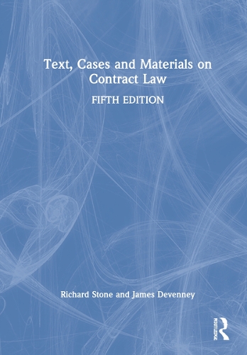 Бумажная книга «Text, Cases and Materials on Contract Law» - фото №1