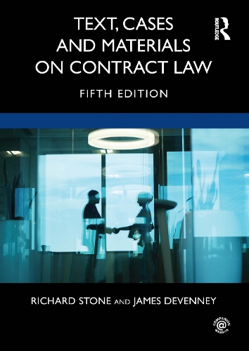 Бумажная книга «Text, Cases and Materials on Contract Law» - фото №1
