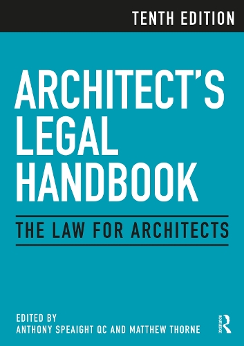 Бумажная книга «Architect's Legal Handbook: The Law for Architects» - фото №1