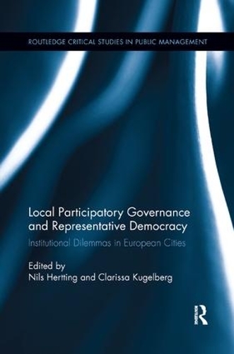Паперова книга «Local Participatory Governance and Representative Democracy: Institutional Dilemmas in European Cities» - фото №1