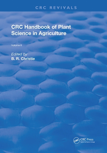 Бумажная книга «CRC Handbook of Plant Science in Agriculture» - фото №1