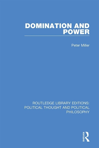 Бумажная книга «Domination and Power», автор Питер Миллер - фото №1