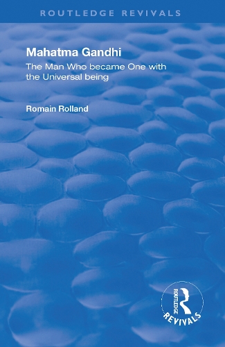 Бумажная книга «Mahatma Gandhi: The Man who Became One with the Universal Being», автор Ромен Роллан - фото №1