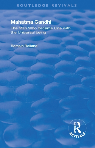 Бумажная книга «Mahatma Gandhi: The Man who Became One with the Universal Being», автор Ромен Роллан - фото №1