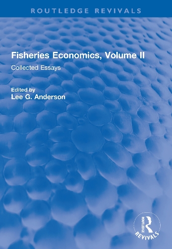 Бумажная книга «Fisheries Economics, Volume II: Collected Essays» - фото №1