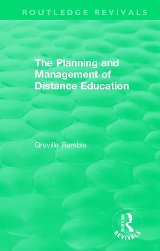 Бумажная книга «The Planning and Management of Distance Education», автор Гревилл Рамбл - фото №1