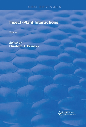 Паперова книга «Insect-Plant Interactions», автор Елізабет А. Бернейс - фото №1
