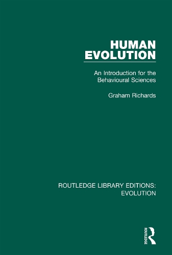 [object Object] «Human Evolution: An Introduction for the Behavioural Sciences», автор Грем Річардс - фото №1