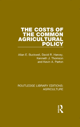 Бумажная книга «The Costs of the Common Agricultural Policy», авторов Аллан Баквелл, Д. Р. Харви, К. А. Партон, К. Дж. Томсон - фото №1
