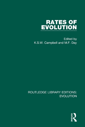 Паперова книга «Rates of Evolution» - фото №1
