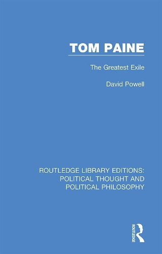 Паперова книга «Tom Paine: The Greatest Exile», автор Девід Пауелл - фото №1