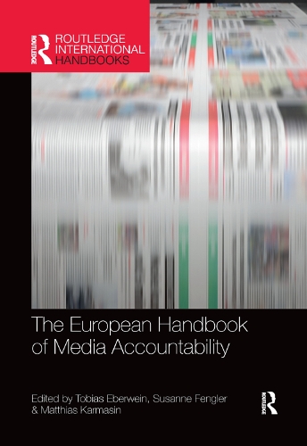 Паперова книга «The European Handbook of Media Accountability» - фото №1