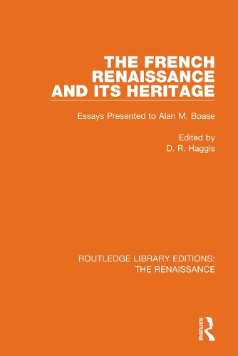 Бумажная книга «The French Renaissance and Its Heritage: Essays Presented to Alan Boase» - фото №1