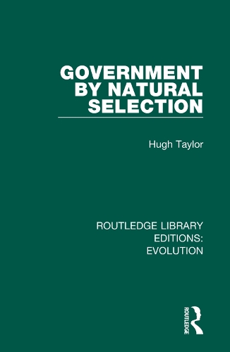 Паперова книга «Government by Natural Selection», автор Г'ю Тейлор - фото №1