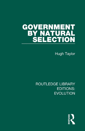 Бумажная книга «Government by Natural Selection», автор Хью Тейлор - фото №1