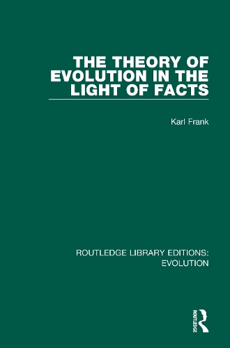 Бумажная книга «The Theory of Evolution in the Light of Facts», автор Карл Франк - фото №1