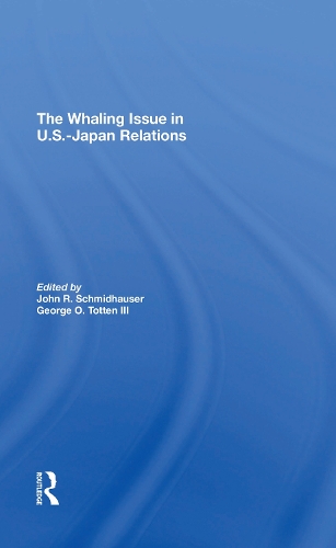 Бумажная книга «The Whaling Issue In U.s.-japan Relations» - фото №1