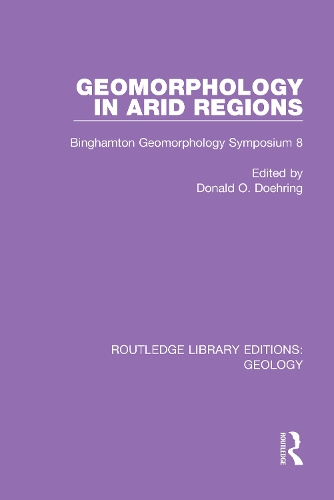 Паперова книга «Geomorphology in Arid Regions: Binghamton Geomorphology Symposium 8» - фото №1