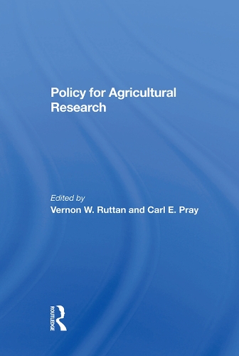 Бумажная книга «Policy For Agricultural Research», авторов Карл Э Прэй, Прабху Л Пингали, Роберт Эвенсон, Вернон В. Руттан - фото №1